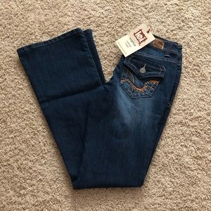 Sophia hipster flare jeans
